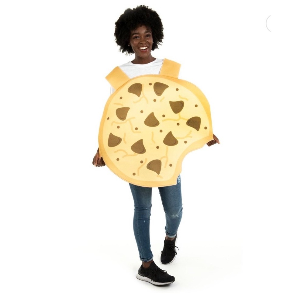Hauntlook Choco Chip Cookie Costume Adult One Size Food Halloween Bodysuit